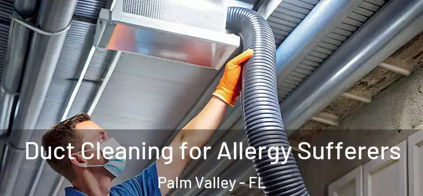 Duct Cleaning for Allergy Sufferers Palm Valley - FL